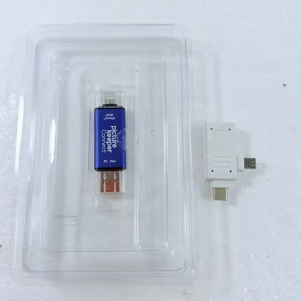 Picture Keeper Connect 32GB Photo Backup Drive iPhone Android Computer New